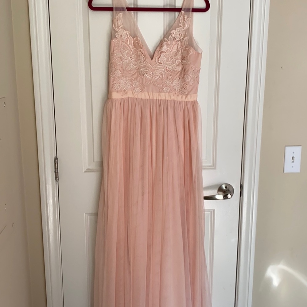 Morning lavender enchanting pink dress